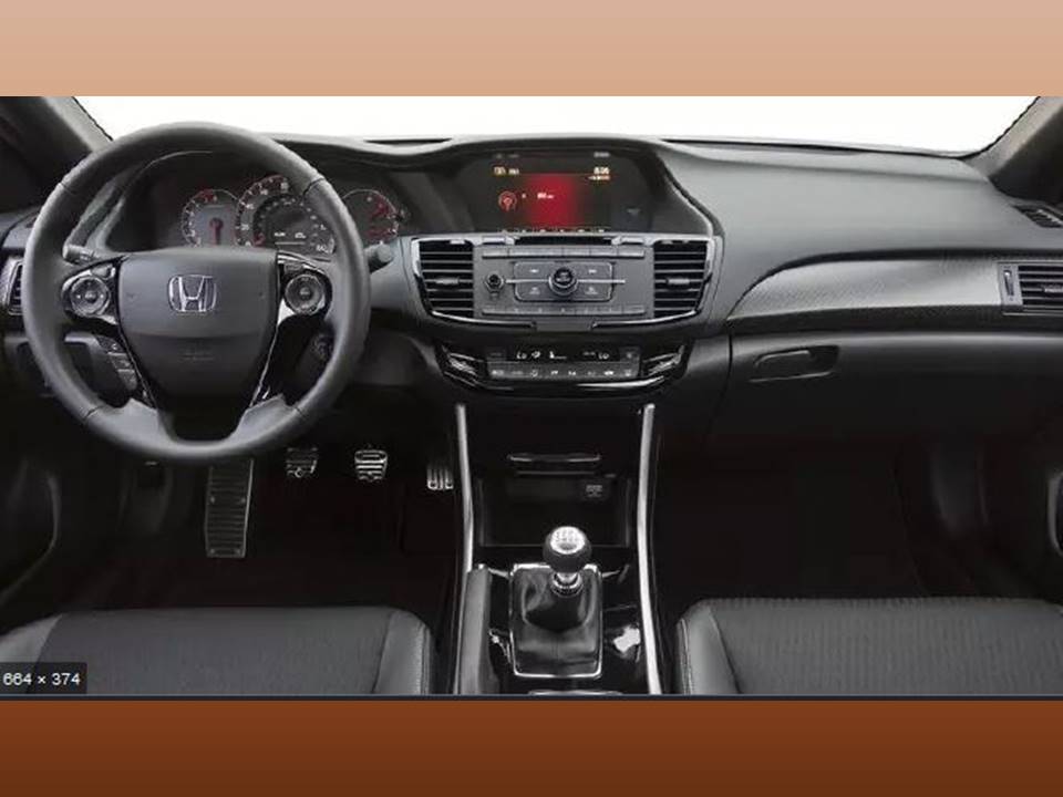 ACCORD HONDA DASHBOARD